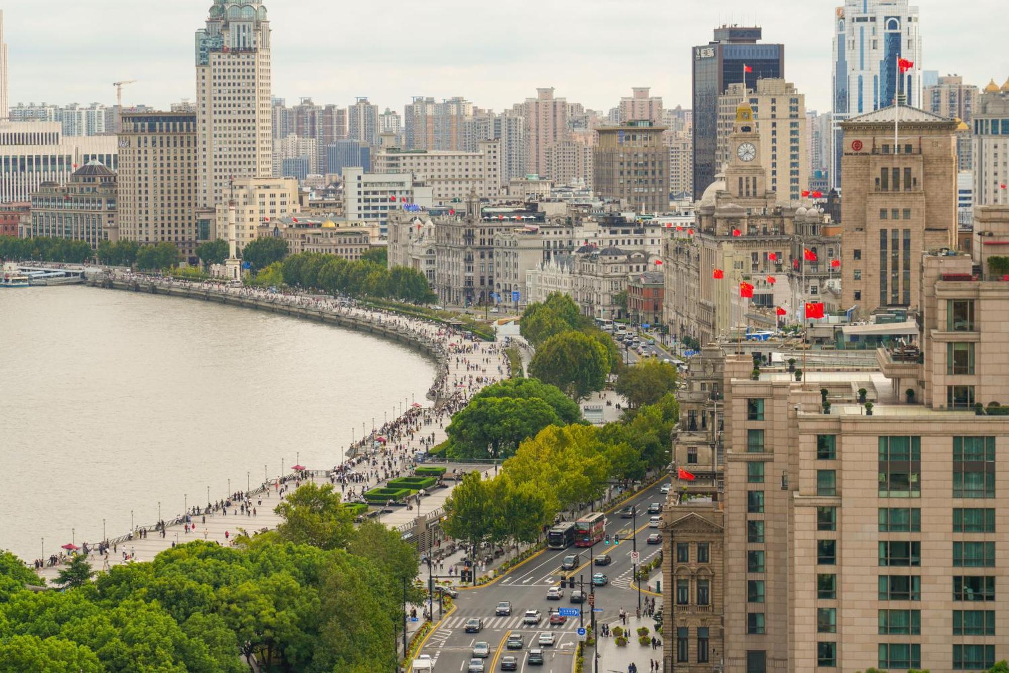 Broadway Mansions Hotel - On The Bund Shanghai Buitenkant foto